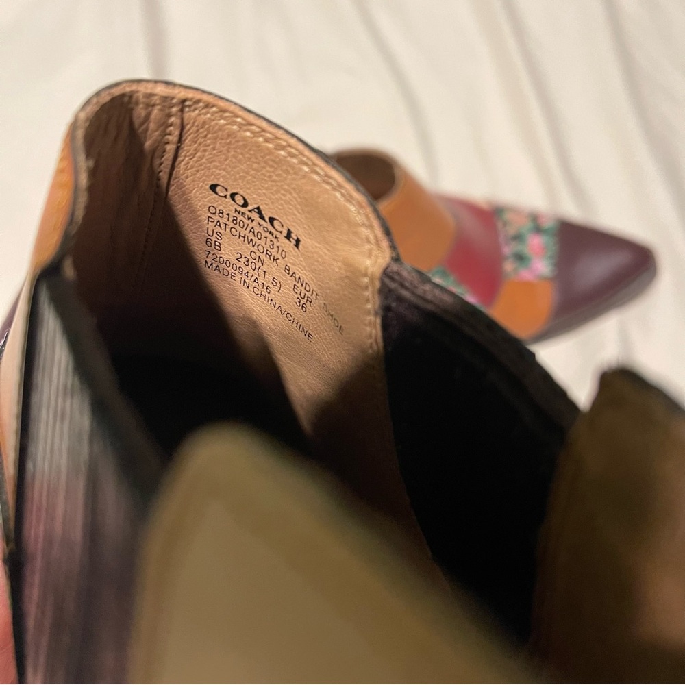 Coach Patchwork Booties - Picture 12 of 13